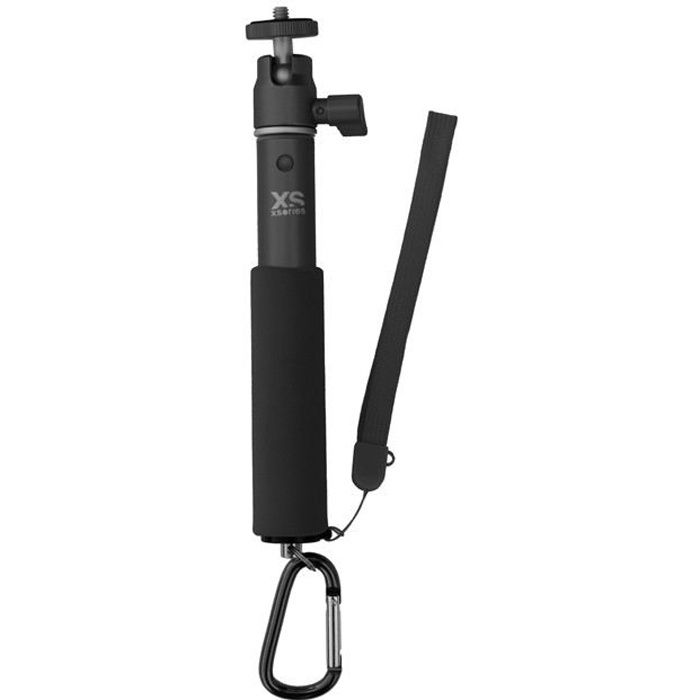 Perche télescopique XSORIES U-Shot Monochrome - Noir - Longueur 18-49 cm - Poids max 3 Kg