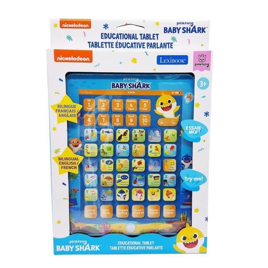 Tablette Educative Bilingue Baby Shark Francais Anglais Cdiscount Jeux Jouets