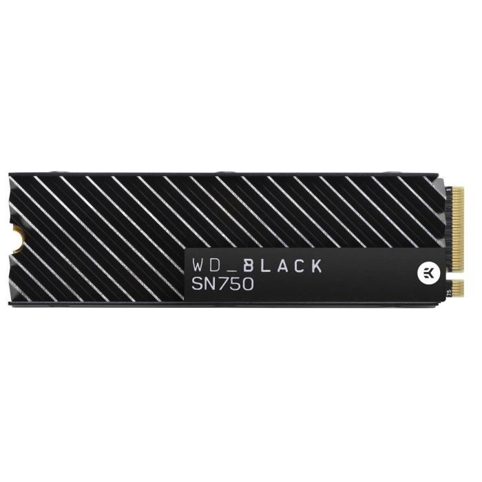 Disque SSD Interne - WD - SN750 NVMe - 2TB -  (WDS200T3XHC)