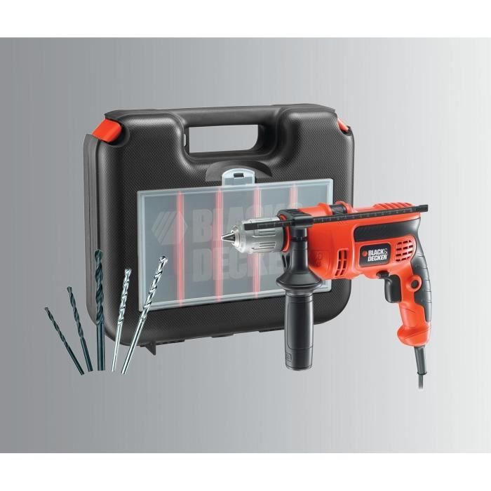 BLACK+DECKER Outillage - Perceuse à percussion sans fil 18V avec