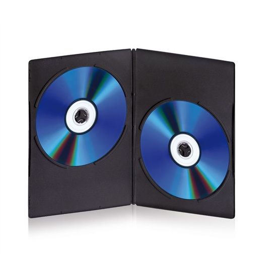 Pack de 10 boîtiers range-CD pour CD, DVD et Bluray pas chers, Boîtiers /  Jaquettes