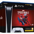 Console PlayStation 5 - Édition Digitale + Marvel's Spider-Man 2-0