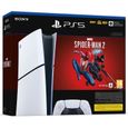 Pack Console PlayStation 5 Slim - Édition Digitale + Marvel's Spider-Man 2 (code dans la boîte)-0