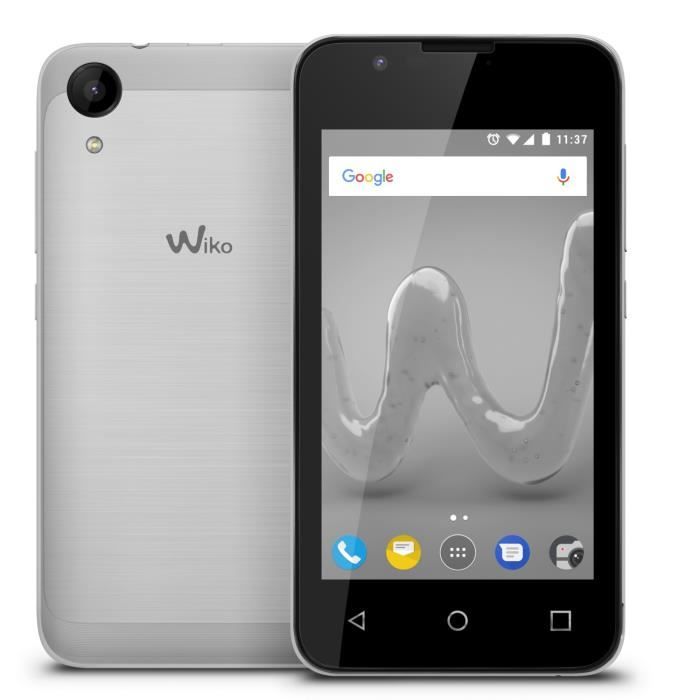 Vente T&eacute;l&eacute;phone portable Wiko Sunny 2 Silver pas cher