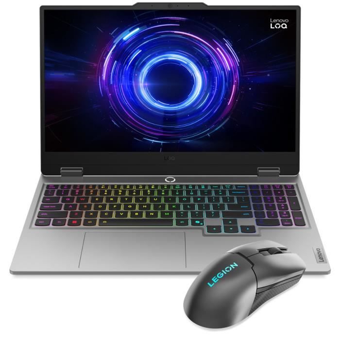 PC portable Gamer LENOVO LOQ 15IRX10 Sans Windows 15 6'' WQHD 165hz Core i7 13650HX RTX 5070 RAM SSD - vue 4