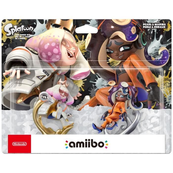 Figurine Amiibo Splatoon Et Coralie Set De La Tour De 'ordre Nintendo