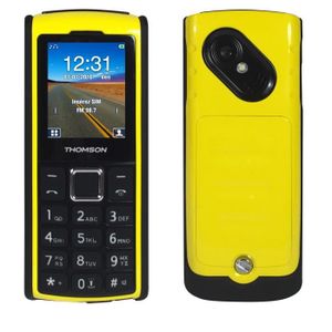 Téléphone portable Thomson Tlink 20S+ Jaune