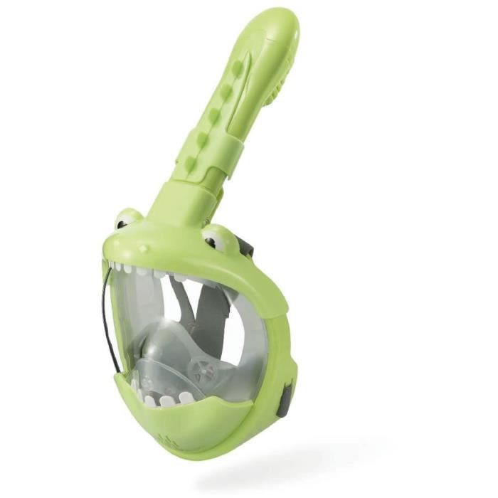 Masque De Plongée Pour Enfants, Avec Vue Panoramique à 180°, Lunettes De Natation Anti-buée, Lunettes De Natation En Verre Trempé Avec Cache-nez Pour Enfants De 4 à 16 Ans, Catégorie Jeunesse, Violet