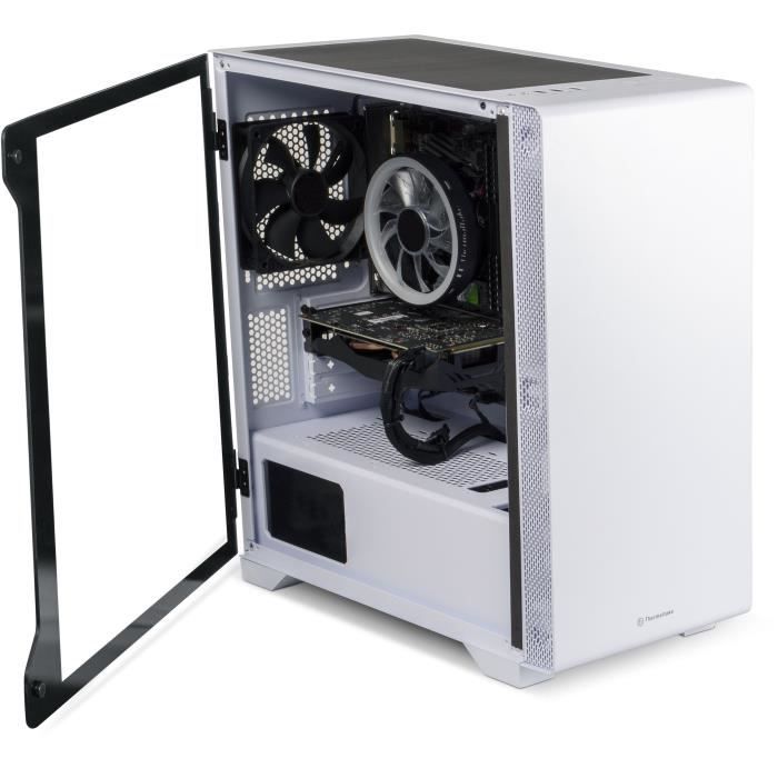 PC Gamer - OXYGEN GAMING - Blanc - Core i5-10400F - RAM 16 Go - Stockage 1  To HDD + 240 Go SSD - RTX 3060 - Windows 10 - Cdiscount Informatique