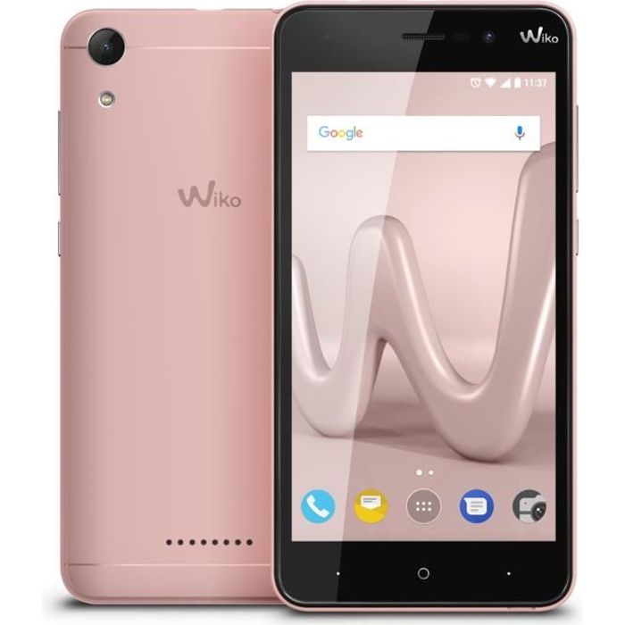 Vente Téléphone portable Wiko Lenny 4 Rose Or pas cher Vente Téléphone portable Wiko Lenny 4 Rose Or pas cher