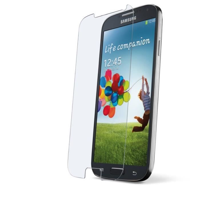 KING Vitre Film de Protection en Verre Trempé ble pour Samsung Galaxy S4 +  Lingettes - Cdiscount Téléphonie
