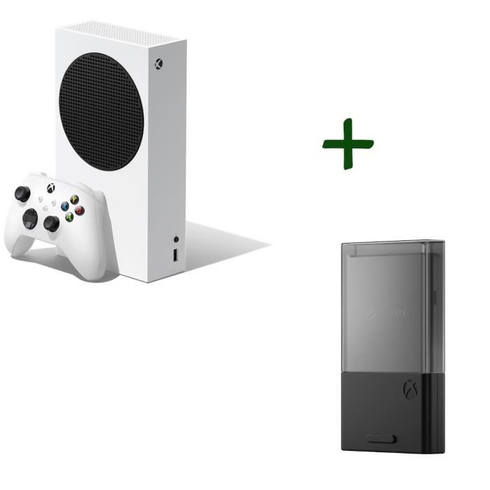 Console Xbox Series S - 512Go + Carte d'extension de stockage