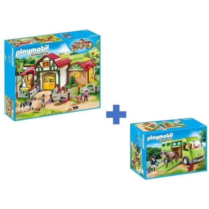 playmobil equitation