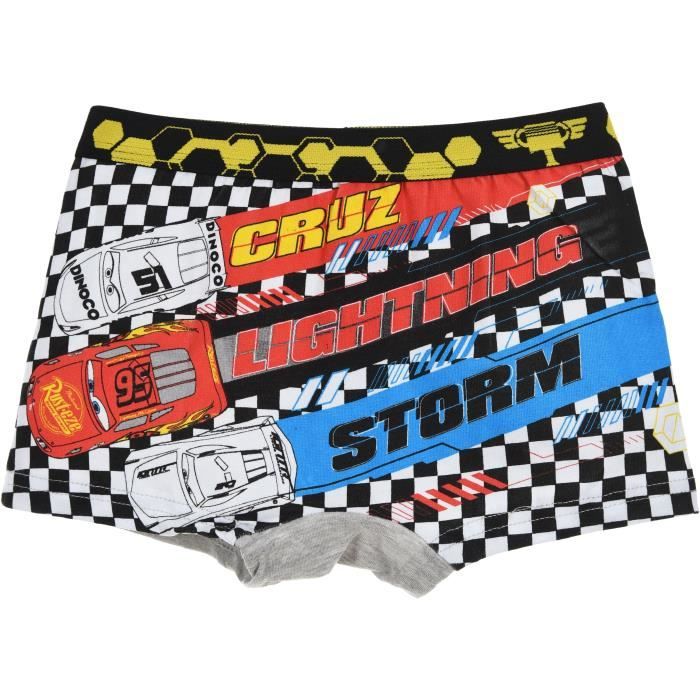 LOT 2 BOXER ENFANT GARCON,BOXER GARCON COTON CARS /& STAR WARS DISNEY