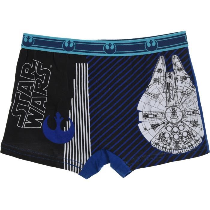 Lot 2 Boxer Enfant Garçon Coton STAR Wars