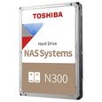 Disque Dur Interne - TOSHIBA - NAS N300 - 4To - 7200 tr/min - 3,5" (HDWG440EZSTA)-1