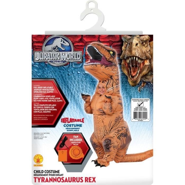 Costume gonflable T-Rex pour enfants