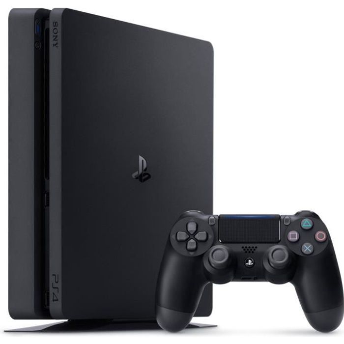 Console PS4 Slim 500Go Noire/Jet Black - PlayStation Officiel Reconditionné - Sony Interactive Entertainment reconditionné disponible sur Cdiscount Seconde Vie