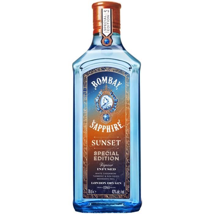 Bombay Sapphire Sunset Edition Limitée London Dry Gin 40,0 Vol