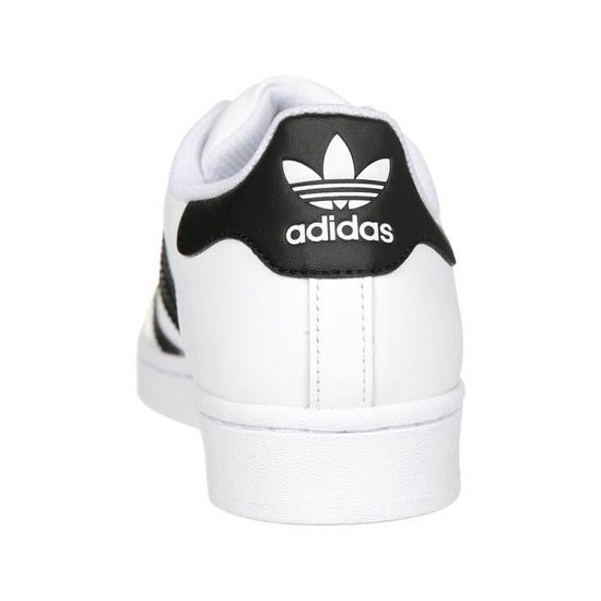 superstar metal toe enfant blanche