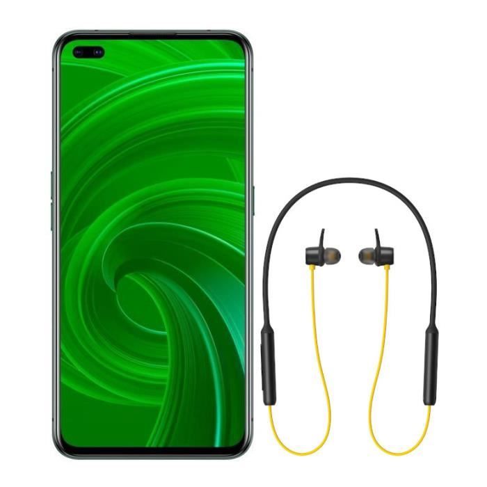 Vente Téléphone portable REALME X50 Pro 5G Vert écume 256 Go - RAM 12 Go + Buds wirel pas cher Vente Téléphone portable REALME X50 Pro 5G Vert écume 256 Go - RAM 12 Go + Buds wirel pas cher