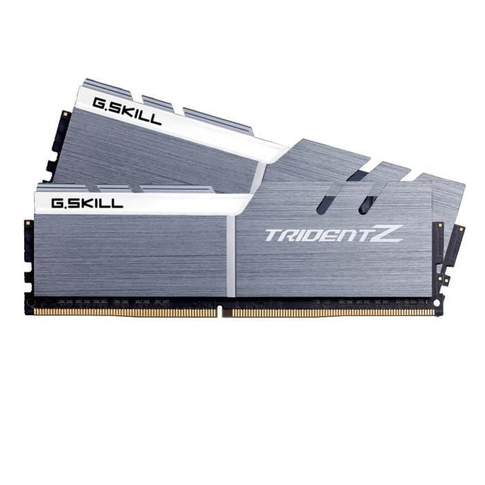 Vente Memoire PC G.Skill Mémoire PC Trident Z - DDR4 - Kit 16Go (2x 8 Go) - 4133 MHz - CL19 - Gris pas cher Vente Memoire PC G.Skill Mémoire PC Trident Z - DDR4 - Kit 16Go (2x 8 Go) - 4133 MHz - CL19 - Gris pas cher