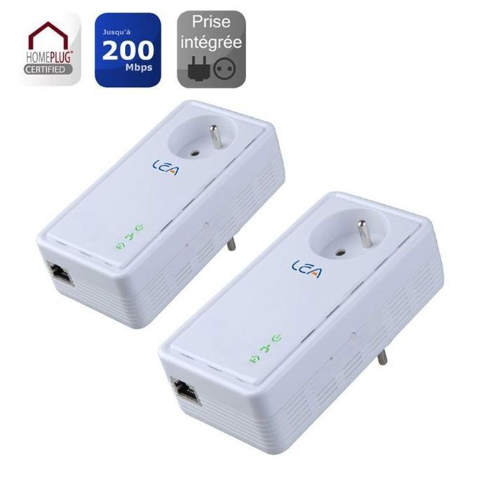 Lea Pack de 2 NetSocket200s - Cdiscount