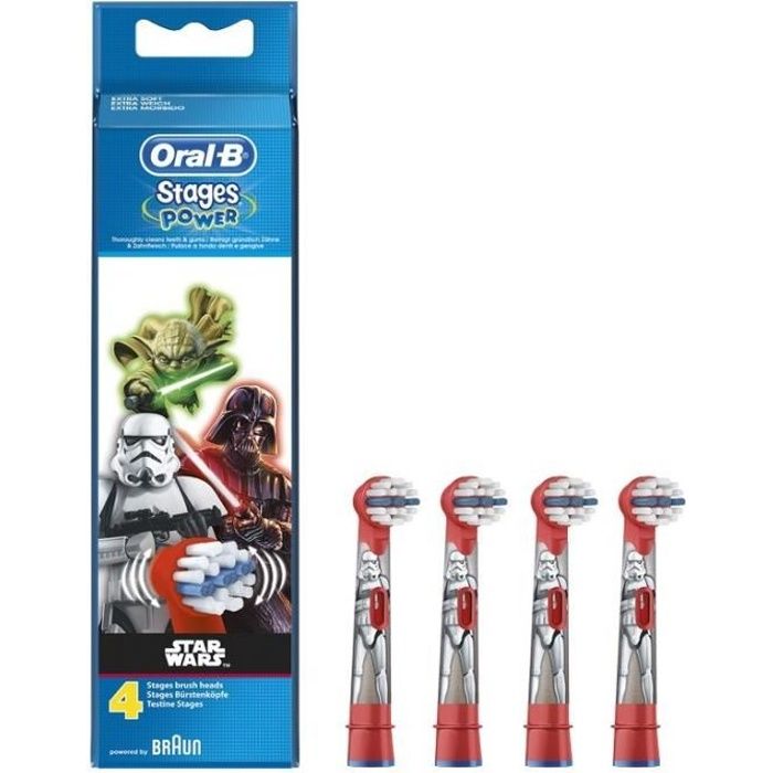 Oral-B Stages Power brossettes de rechange pour brosse à dents