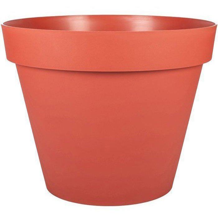 13613 R.RU SX6 Pot de fleurs rond Toscane Ø 30 cm 10 terracotta
