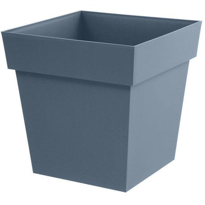 Toscane 013643 B.JE SX6 Pot carré 32 cm 22 Jean