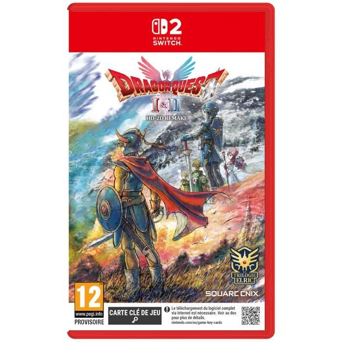 Square Enix Dragon Quest I & II Hd-2D Remake • Jeu Nintendo Switch 2