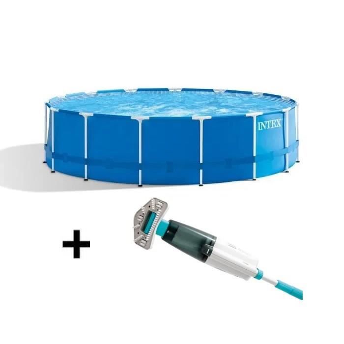 Intex Metal Frame Ronde Ø 4 57 x 1 22 - vue 6