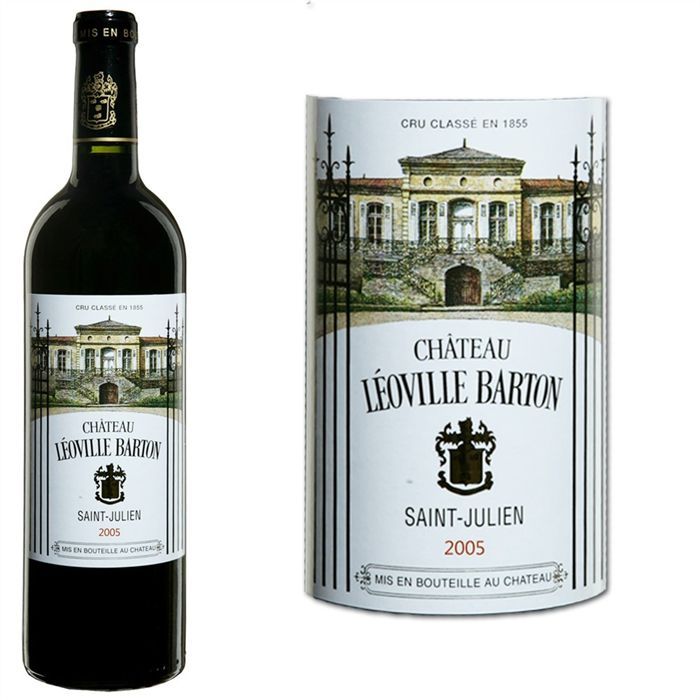 Château Léoville Barton 2005 La cave Cdiscount
