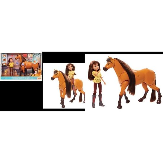 Spirit Coffret Spirit Qui Marche Avec Poupee Et Accessoires Cdiscount Jeux Jouets