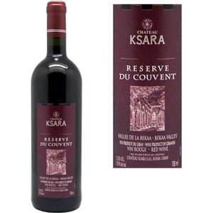 VIN ROUGE Château Ksara Réserve du Couvent Vallée de la Bekaa - Vin rouge du Liban