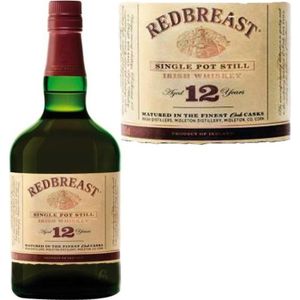 WHISKY BOURBON SCOTCH Redbreast 12 ans - Single Pot Still Irish Whiskey 