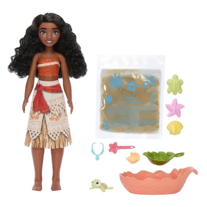 Disney Poupée Vaiana et Compagnie avec accessoires Disney Princess JFT12