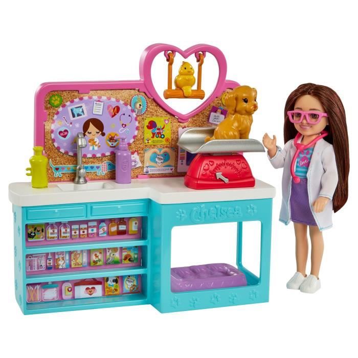 MATTEL Barbie vétérinaire pas cher 