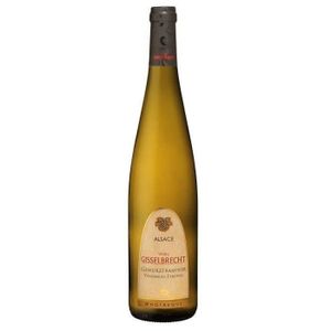 VIN BLANC Gisselbrecht 2018 Gewürztraminer Vendanges Tardives - Vin blanc d'Alsace