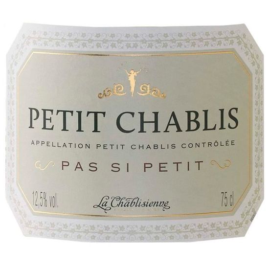 Pas si Petit Petit Chablis - blanc de Bourgogne - La cave Cdiscount