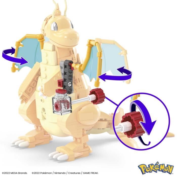 Figurine Pokémon Dracolosse - Carte Pokemon Rare