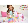 Barbie - Dreamtopia Barbie et sa Licorne Lumières Magiques - 32 cm - Poupée Mannequin - Ds 3 ans-4