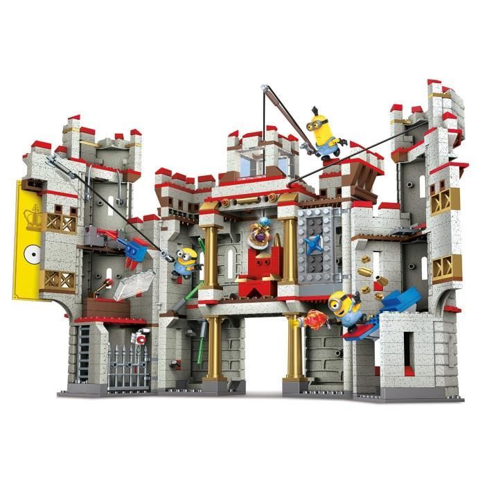 LES MINIONS Mega Bloks Le Chateau du Film 3 Figurines Minions Cdiscount Jeux Jouets
