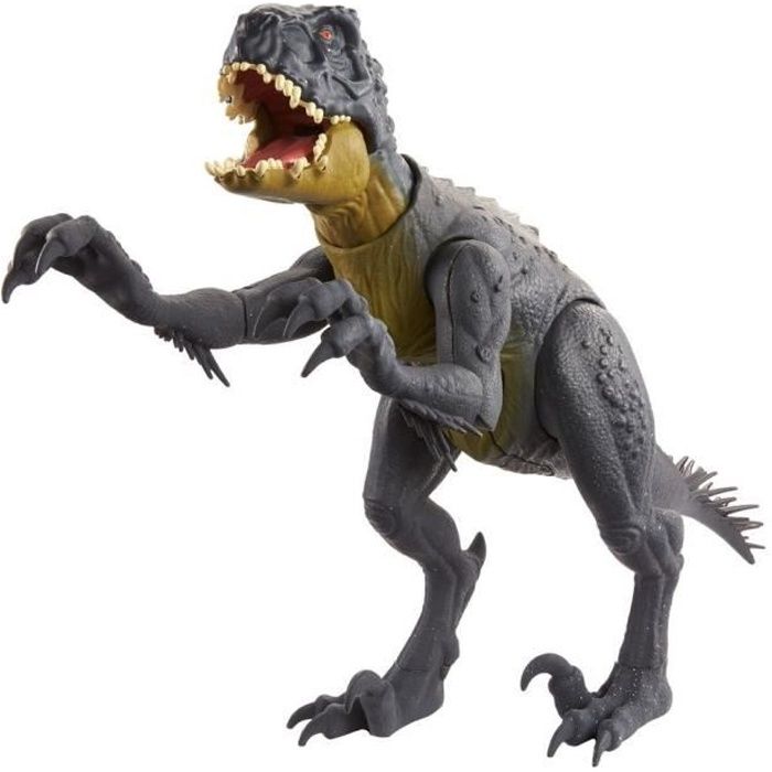 Figurine dinosaure Jurassic World Scorpios Rex attaques et son