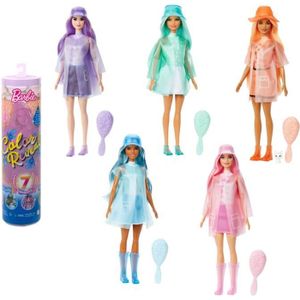Barbie Color Reveal - Coffret Pyjama Party - Cdiscount Jeux - Jouets