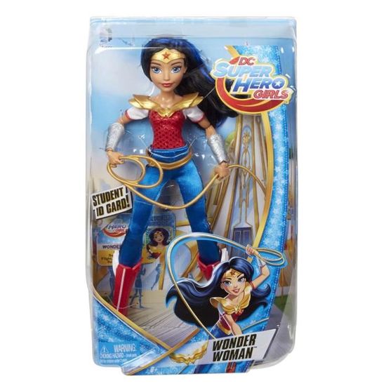 Animée et lumineuse 30 cm Poupée Wonder Woman Super hero DC Girls NEUVE 