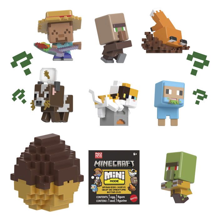 Minecraft 'oeuf de Créature et sa Mini Figurine - vue 2