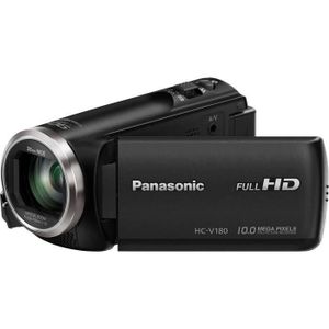 PANASONIC HC-V180 Camescope numérique Full HD 50p - Ultra grand angle 28mm PANASONIC HC-V180 Camescope numérique Full HD 50p - Ultra grand angle 28mm