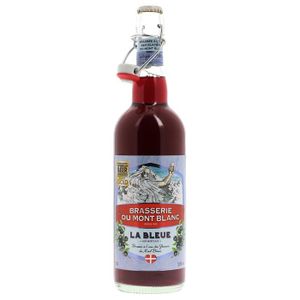 BIERE Mont Blanc La Bleue : Une bière artisanale fruitée