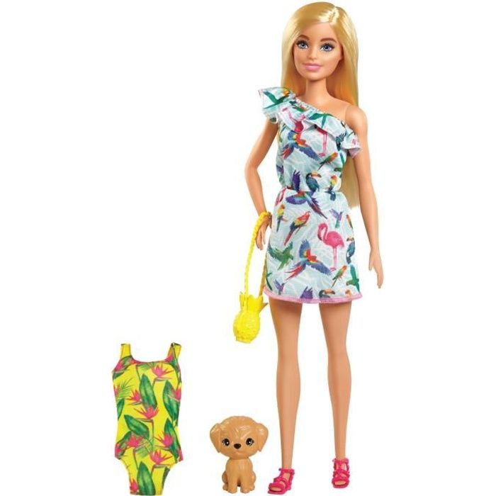 Barbie Et Sa Luge - Barbie Mattel Multicolore - Poupée - Achat
